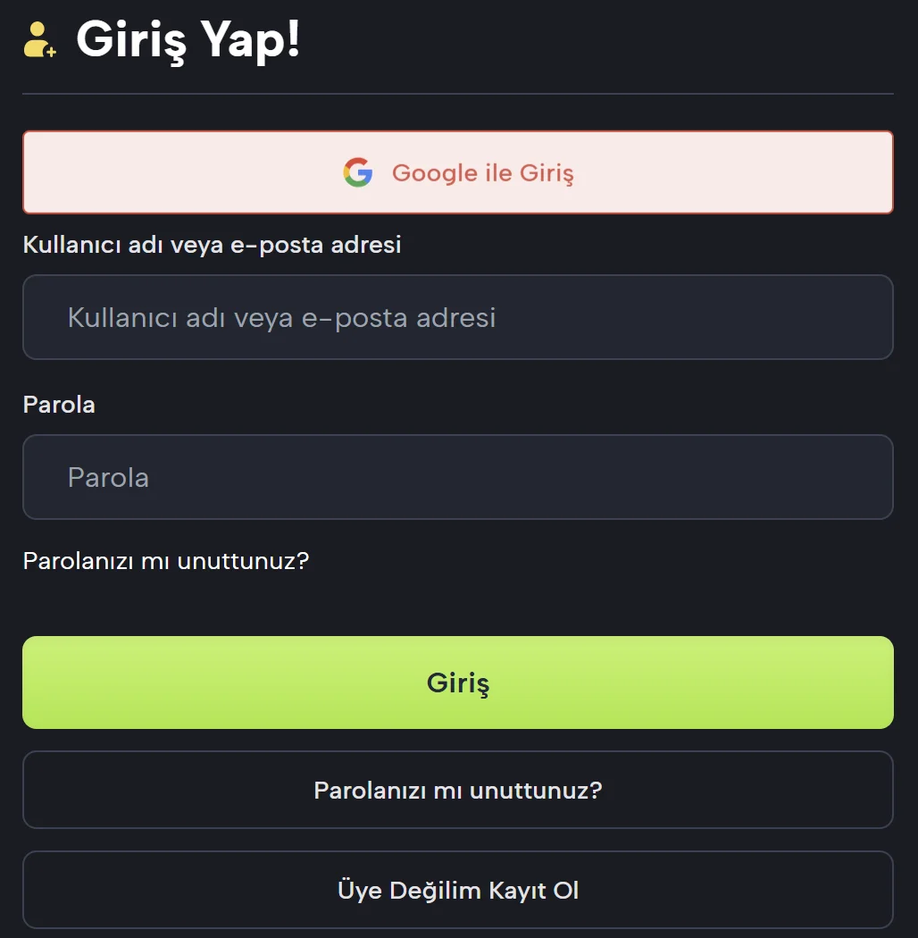 Login